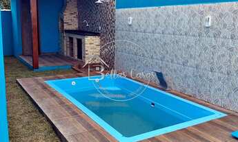 Imagem 2: Bela casa de 2 quartos com piscina e área gourmet em Unamar, Tamoios - Cabo Frio - RJ