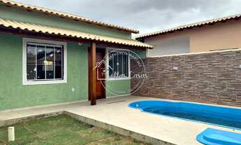 Imagem: Bela casa de 2 quartos com piscina e área