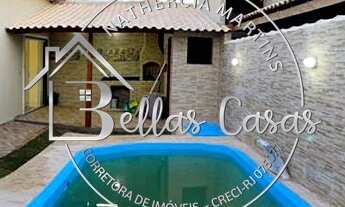 Imagem: Bela casa de 3 quartos com piscina área