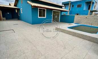 Imagem: Bela casa de 2 quartos com piscina e área