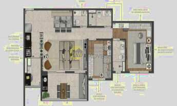 Imagem 2: Apartamento a venda Santo Amaro com 84m² lançamento ótima oportunidade