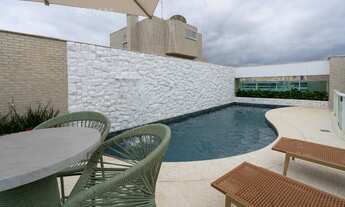 Imagem 3: Cobertura frontal ao mar alto padrão à venda Riviera de São Lourenço módulo 8