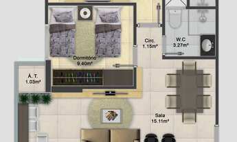 Imagem: Apartamento à venda em Praia Grande-SP