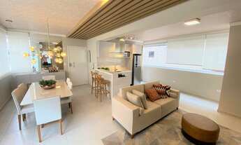 Imagem 2: Apartamento Novo DECORADO 2 dormitórios 1 suíte, sala e cozinha com conceito aberto, 1 vag