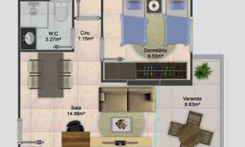 Imagem: Apartamento à venda em Praia Grande-SP