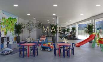 Imagem 3: Vendo Apartamento de DECORADO, 2 suites, lavabo, vaga de garagem coberta, hobby box, área