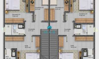Imagem 3: Casa Geminada de Alto Padrão à Venda em Ótima Localização na Praia de Ingleses - Florianóp