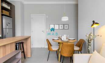 Imagem 4: Apartamento à Venda contendo 1 dormitório, com 44m² de área privativa, vaga de garagem cob