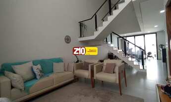 Imagem 3: SOBRADO COM 03 SUITES EM CONDOMÍNIO - RESIDENCIAL JARDIM PIEMONTE - INDAIATUBA SP