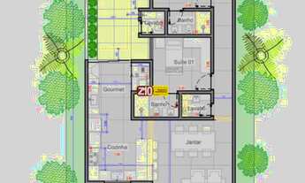 Imagem 3: LINDA CASA COM FACHADA IMPONENTE EM CONSTRUÇÃO, ENTREGA MAIO 2025. CONDOMÍNIO PARK GRAN R