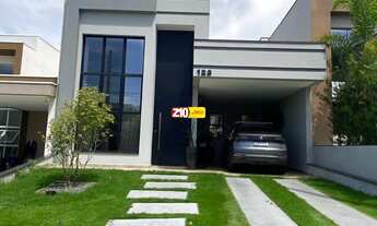 Imagem 2: CASA TÉRREA COM 3 QUARTOS 1 SUÍTE EM CONDOMÍNIO - RESIDENCIAL BRESCIA - INDAIATUBA SP