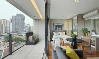 Imagem 6: Venda de imóvel na Vila Olímpia com 42m, 1 dormitório, 1banheiro, 1 vaga de garagem, varan