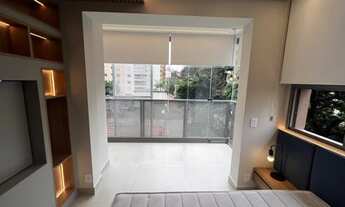 Imagem 4: Locação apartamento de 1 dormitório com 37m, cozinha equipada, com 1 vaga de garagem, próx