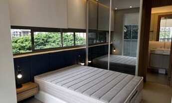 Imagem 5: Locação apartamento de 1 dormitório com 37m, cozinha equipada, com 1 vaga de garagem, próx