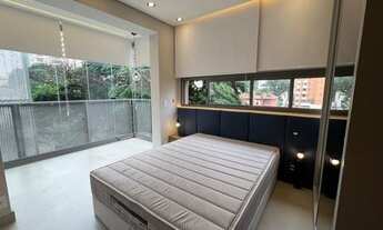 Imagem 2: Locação apartamento de 1 dormitório com 37m, cozinha equipada, com 1 vaga de garagem, próx