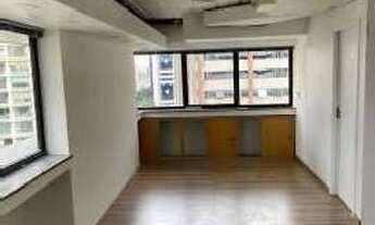 Imagem 5: Locação de Meia Laje no Brooklin Paulista com 139,59m. Com 3 vagas por conjunto, várias sa