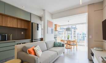 Imagem 5: Venda de apartamento em Moema com 45m, 1 suíte, sala com 2ambientes, 1vaga de garagem, coz