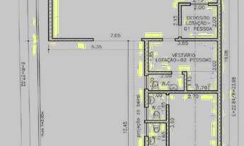 Imagem 2: Venda de galpão na Vila Independência com 249m de terreno e 140m de área Construída. 23,5m