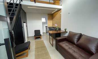 Imagem 1: Locação de Studio em Mirandópolis com 45m, com mezanino top floor, 1 dormitório, 1 sala, 1