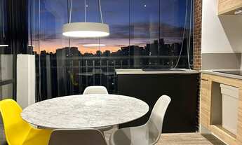 Imagem 5: Locação de Apartamento na Bela Visita com 58m, 1 dormitório, 2 banheiros sendo lavabo, 1va