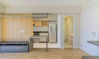 Imagem 3: Locação de Apartamento no Brooklin com 50m, 1 sala, 1 dormitório, 2 banheiro sendo um lava