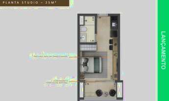 Imagem: LANÇAMENTO EM AGOSTO de Studio com 25m