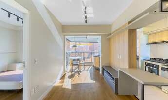 Imagem 2: Locação de Apartamento no Brooklin com 50m, 1 sala, 1 dormitório, 2 banheiro sendo um lava