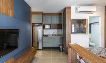 Imagem 7: Locação de Studio de 31 m², nos Jardins, 1 dormitório, banheiro, cozinha equipada , ao lad