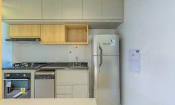 Imagem 4: Locação de Apartamento no Brooklin com 50m, 1 sala, 1 dormitório, 2 banheiro sendo um lava