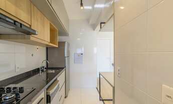 Imagem 7: Locação de Apartamento no Brooklin com 50m, 1 sala, 1 dormitório, 2 banheiro sendo um lava