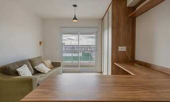 Imagem 3: Venda de Studio no Bosque da Saúde com 28m, 1 dormitório, 1 banheiro, sala e cozinha com a