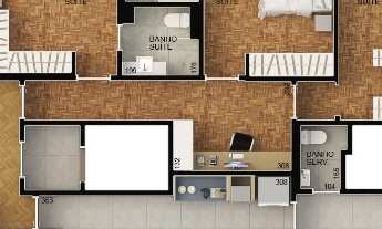 Imagem 4: Venda de Apartamento na Higienópolis com 220m, 3 Suítes sendo uma master, 5 banheiros, Sal