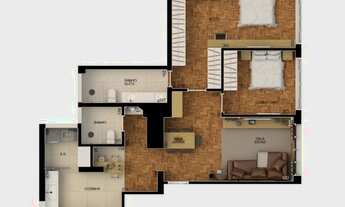 Imagem 4: Venda de Apartamento reformado na Higienópolis com 120m², 2 Dormitórios sendo 1 suíte, 2 b