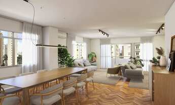 Imagem 3: Apartamento a Venda, Jardim Paulista, 3 dormitórios sendo 1 suíte, living p/3 ambientes, 3