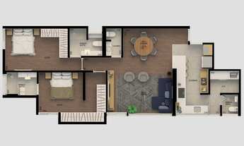 Imagem 2: APTO a venda proximo da PAULISTA c/ 100,38 m2 c/ 2 suites e 1 vaga apto reformado, bem lo