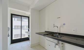 Imagem 5: Venda de Apartamento com 56m² em Perdizes, 1 dormitório, 1 banheiro, sala ampla com varand