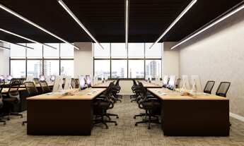 Imagem 6: Locação de conjunto comercial na Chácara Itaim com 280m, 4 salas de reunião, 40 posições d