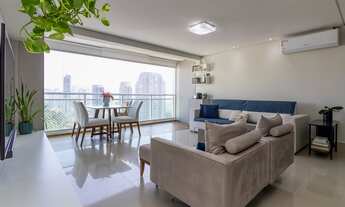 Imagem 2: Venda de Cobertura Duplex Mobiliada no Brooklin Paulista com 154m², 2 suítes, sala para do