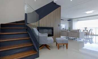 Imagem 6: Venda de Cobertura Duplex Mobiliada no Brooklin Paulista com 154m², 2 suítes, sala para do