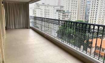 Imagem 7: Locação de apartamento de 315m² útil, nos Jardins, 4 suítes ( todas com armários ) sendo 1