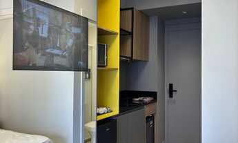 Imagem 3: Aluguel de Studio, no Residencial Solo Jardins, 27mts, mobiliado, oferecendo um ambiente