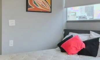 Imagem 3: Venda de Apartamento mobiliado com 21m², 1 dormitório, 1 banheiro, lavanderia compartilhad