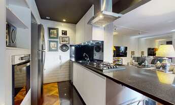 Imagem 2: Apartamento, totalmente reformado, Cerqueira César, 104 m², 2 suítes, sala p/dois ambiente