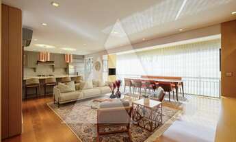 Imagem 3: Apartamento mobiliado e decorado para locação no Itaim Bibi, 3 suítes e 3 vagas