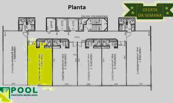 Imagem 3: Locação de Conjunto comercial, no Brooklin, 48,67m ² útil, 2 Banheiros e 1 Copa, Pintura N