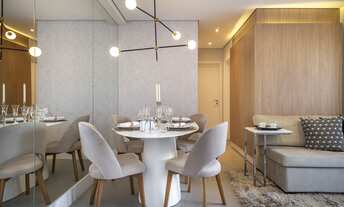 Imagem 2: Venda de Apartamento de 50 e 51,80 mts, 2 dormitórios, 01 vaga e lazer completo no mais r