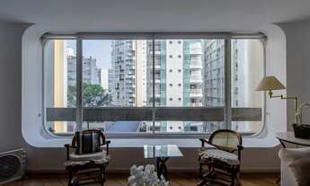 Imagem 7: Venda de apto de 150 mts2, nos Jardins, com 3 suítes com armários embutidos, sala para 2 a