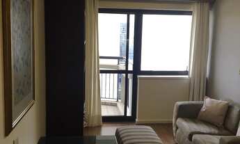 Imagem: Locação de FLAT 35m²,sala c/ varanda,1