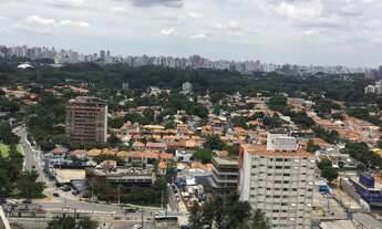 Imagem 3: Locação de FLAT 35m²,sala c/ varanda,1 suíte c/ ar condicionado, mobiliado, sacada, com se