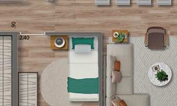 Imagem 2: Com 133m², 4 Dormitórios c/2 suítes, varanda gourmet e 2 vagas, está perto de toda a infr